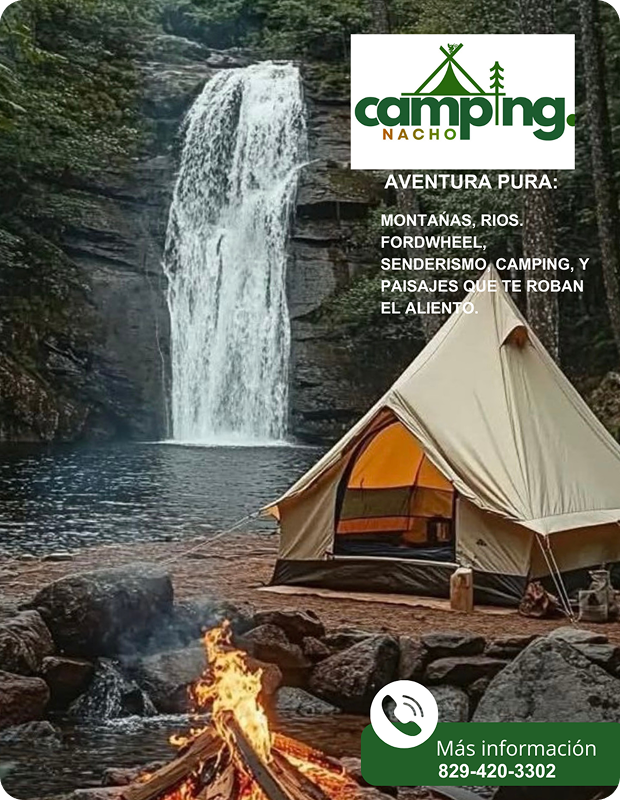 Green and Black Modern Glamping Services Instagram Post